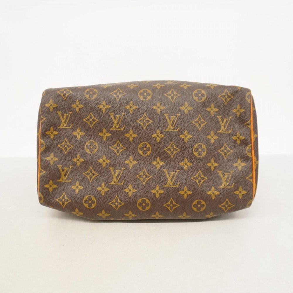 LOUIS VUITTON Authentic Brown Monogram Speedy 30 Bag - Picture 3 of 16